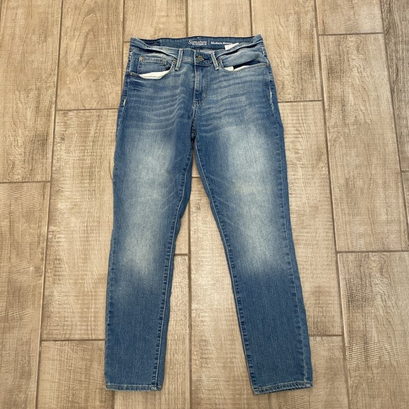 Levi's Denim - Signature by Levis Jeans Women Sz 10S Blue Denim Midrise Modern Skinny Stretch
